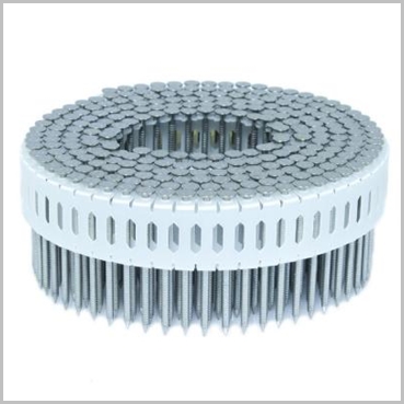 plastic collated coil nails
