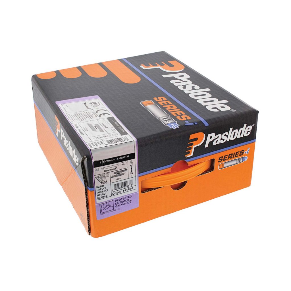 Paslode IM360Ci 90mm Smooth Galvanised Nail Fuel Pack
