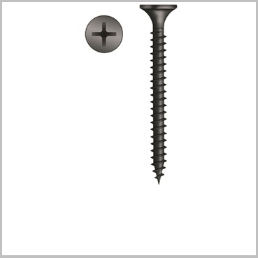 Quik Drive DWF3540PE 40mm Fine Drywall Screws black