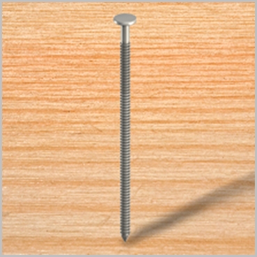 Annular Ringshank Nails bright wood