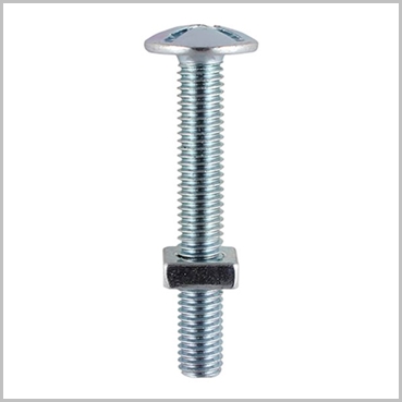 M8 Roofing Bolt and Square Nuts