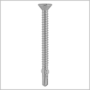 Wing Tip Self Drilling Tek Screws - Timber to Steel Light
