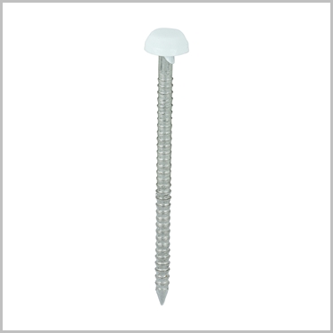 White 40mm Polytop Nails