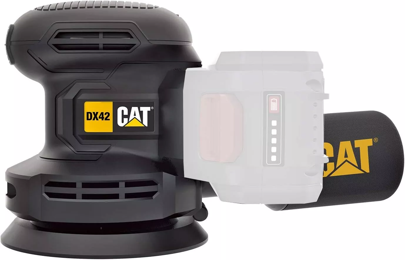 Cat Rotary Sander & Polisher Bare DX42B 18V Li-ion 05