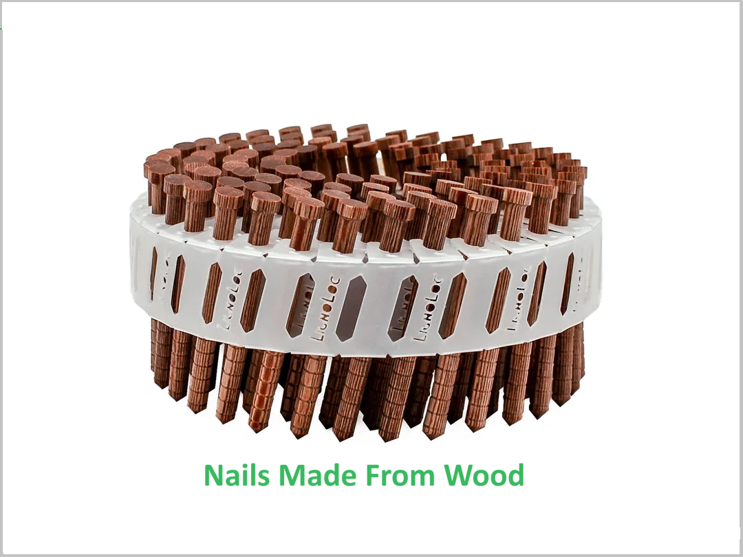 wooden nails 58mm made from wood