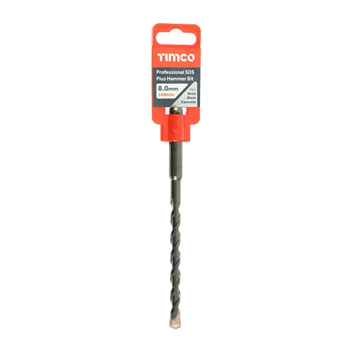 8 x 160mm SDS Drill Bits